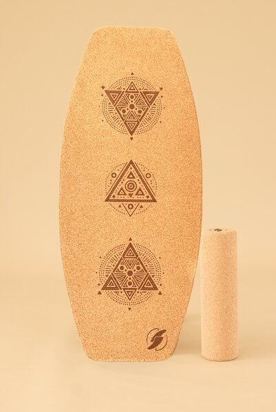 Surfstylefever Balance Board Korkstyle "GeoFlow"