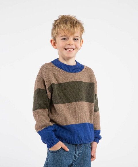Matona Strickpullover für Kinder aus Bio-Baumwolle und Wolle / Easy Sweater