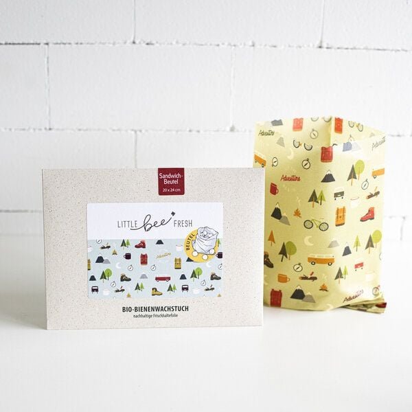 little bee fresh Sandwich-Beutel Mittel - Outdoor