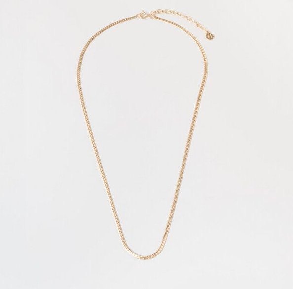 fejn jewelry Kette 'flat chain' - flache Schlangenkette