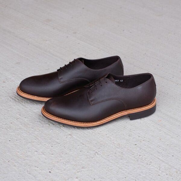 SORBAS Welted No.3 rahmengenähte Halbschuhe aus Leder