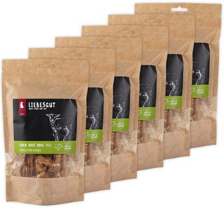 Liebesgut Tiernahrung Lamm-Haut ohne Fell