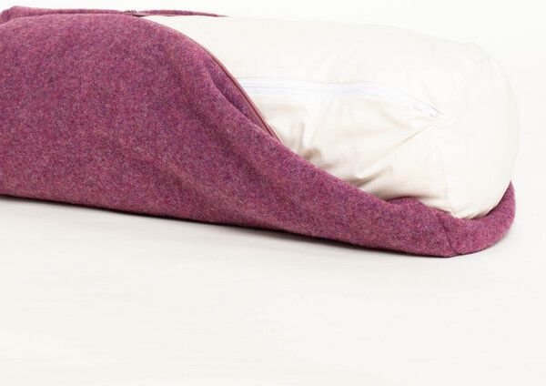 nahtur-design Nackenrolle aus Flauschloden mit Naturfüllung