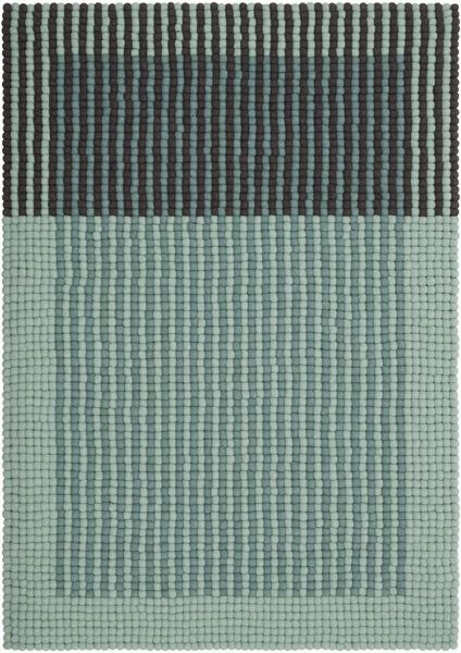 myfelt Filzkugelteppich Horizon rechteckig, 100% Schurwolle