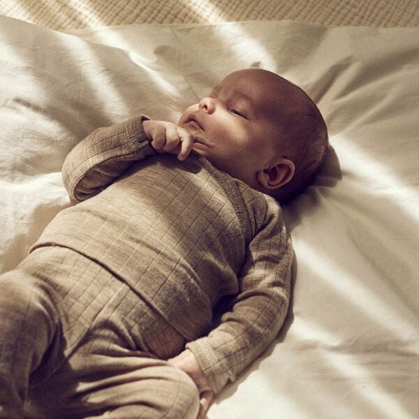 müsli Wickeljacke aus Merinowolle