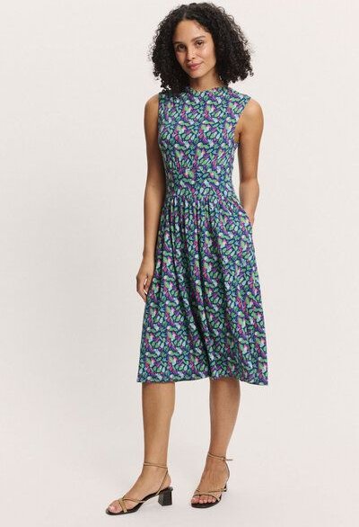 TRANQUILLO Jerseykleid Albaa aus EcoVero Viskose (1040005)