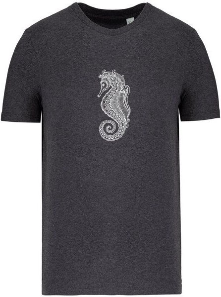 Brandless Basic Bio T-Shirt Nr.4 Seepferd 155g/m² XXS - 5 XL