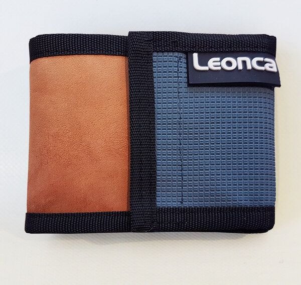 Leonca Portemonnaie aus Turnmatte & Turnbockleder
