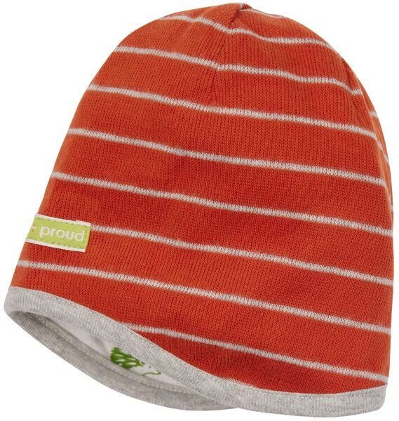 loud + proud Baby & Kinder Wendemütze Ringel, GOTS-zertifiziert