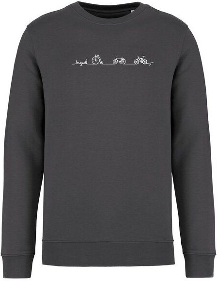 Brandless Basic Bio Unisex Sweatshirt Nr.3 Bicycle Line 350g/m²