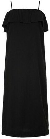KnowledgeCotton Apparel Trägerkleid - Seersucker strap maxi dress - aus Bio-Baumwolle