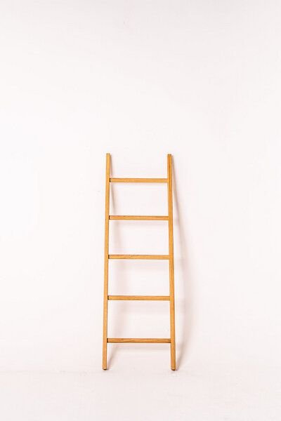 kleiderleiter_de Kleiderleiter klein - für Kinder und kleine Räume (Eiche, Buche, Nussbaum, weiß)