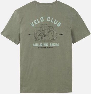 Herren T-Shirt aus Bio-Baumwolle - AGAVE VELO CLUB - recolution