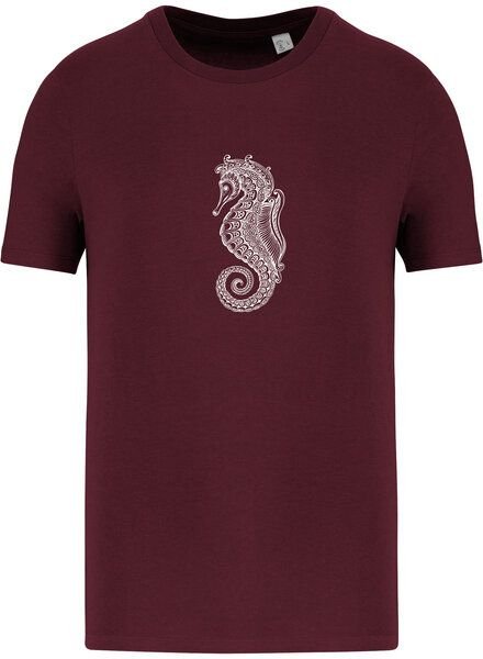 Brandless Basic Bio T-Shirt Nr.4 Seepferd 155g/m² XXS - 5 XL