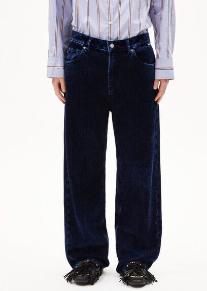 ARMEDANGELS HAAYI INDIGO CORD Damen Webose aus Bio-Baumwolle