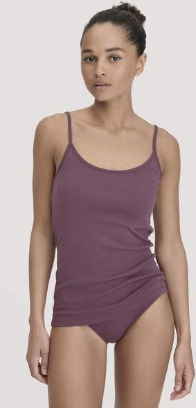 hessnatur Spaghetti Top Fitted 2er-Set PURE NATURE aus reiner Bio-Baumwolle