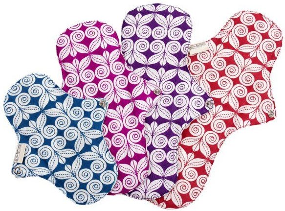 Ecofemme / Bio Stoffbinden Bio Stoffbinden Starter Kit - 4 Binden