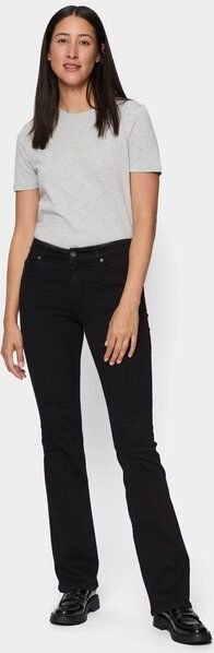 FUTURE:PEOPLE. 01:02 BOOTCUT - MID WAIST- Damen Jeans aus weichem Stretch-Denim aus Bio-Baumwoll-Mix (30102 0 1008)