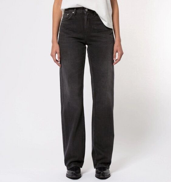 Nudie Jeans Wide Leg Jeans Clean Eileen