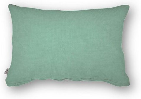 Hutch&Putch Musselin Kopfkissenbezug - Kissenhülle - 100% Bio-Baumwolle - Handmade in Germany