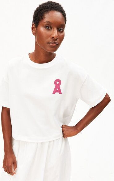 ARMEDANGELS ALBERTARAA Damen T-Shirt aus recyceltem Baumwoll Mix