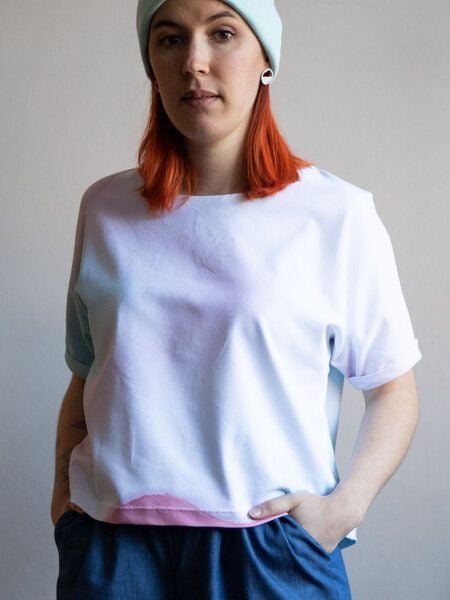 Ecostories Damen T-Shirt Aquarell