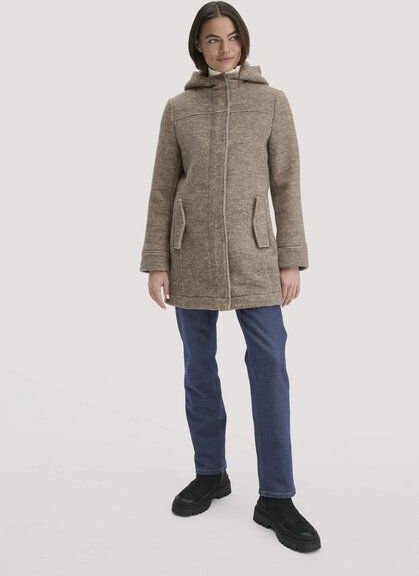 hessnatur Rhön Mantel Regular aus regionaler Schurwolle