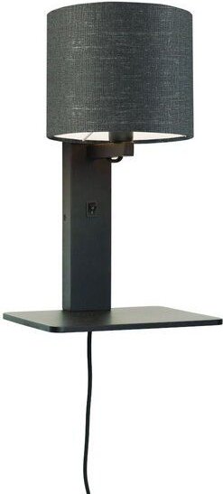 GOOD&MOJO Schwarze Wandlampe Andes