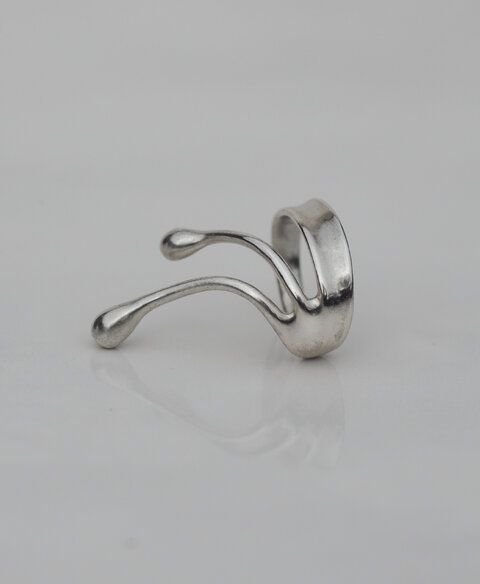 Nella & Sina Ohrringe | Kleine Sina Earcuff | Silber, Gold , Roségold