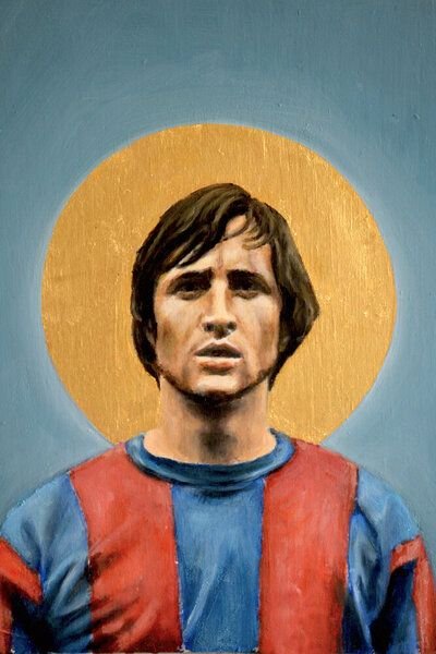 Photocircle Poster / Leinwandbild - Johan Cruyff