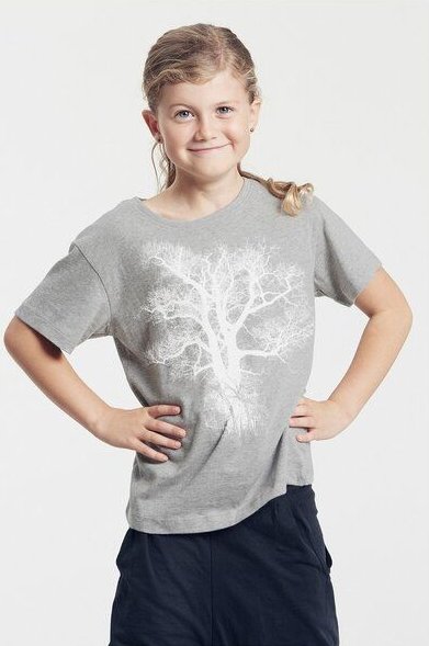 Peaces.bio - handbedruckte Biomode Bio-Kinder T-Shirt Chestnut