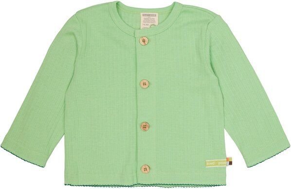 loud + proud Babys & Kinder Leichte Jacke aus Derby Rib, GOTS-zertifiziert