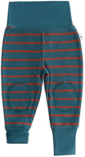 Leela Cotton Baby Kinder Schlafanzug Hosen Bio-Baumwolle Waffel Strick Freizeithose