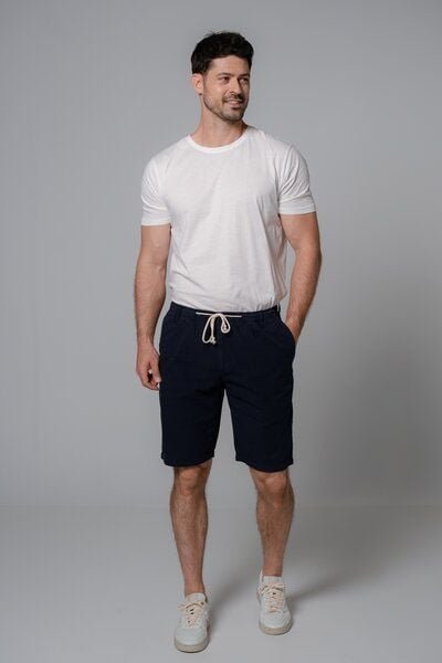 Feuervogl fv-Max:im Bermuda | Relaxed Fit | Cotton-Linen-Mix