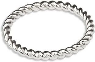 lille mus Ring 'Twist' 925 Silber / vergoldet