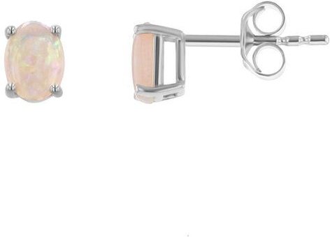Eppi Ohrstecker mit ovalen Opalen Zamora