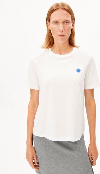 ARMEDANGELS LUALAA EMBRO Damen T-Shirt aus Bio-Baumwolle