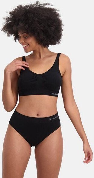 Bamboo Basics Nahtloser Damen-Slip BELLE aus Bambusviskose / Biobaumwolle (3er Pack)