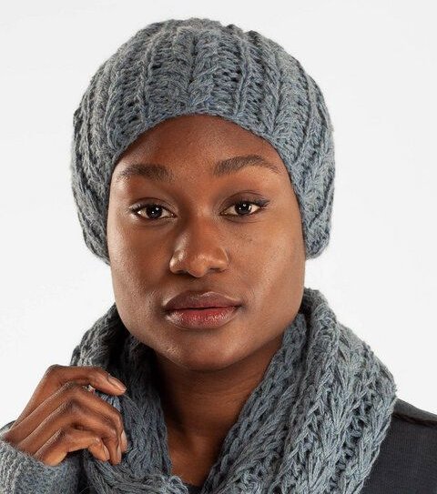 Alma & Lovis Strickmütze aus Baby-Alpaka | Crochet Cap