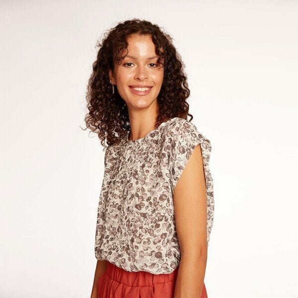 WiDDA berlin gemusterte Sommerbluse LINDA