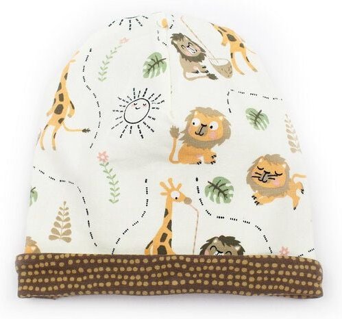 Sternchenwolke BIO Wendebeanie "Dschungelparty"