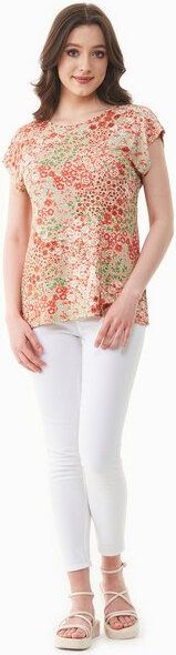ORGANICATION T-Shirt aus LENZING ECOVERO mit Blumenmuster