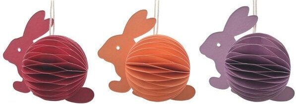 Just Be Papier Osterhasen Set zum Hängen