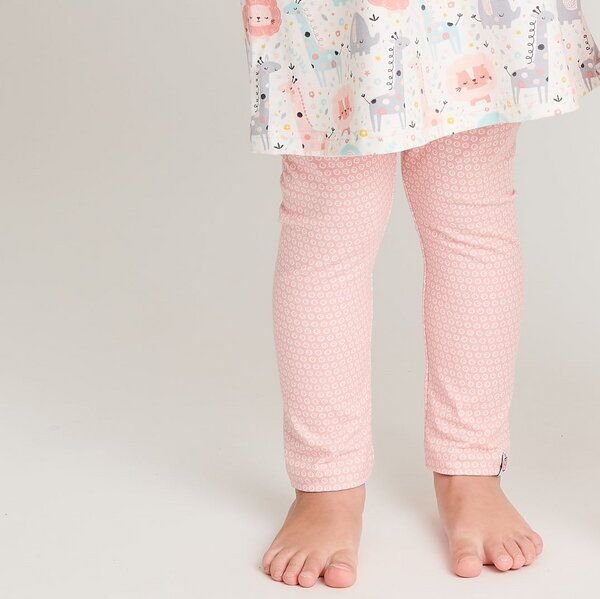 Cheeky Apple Leggings "Kuller Peach Rose" aus Bio-Baumwolle