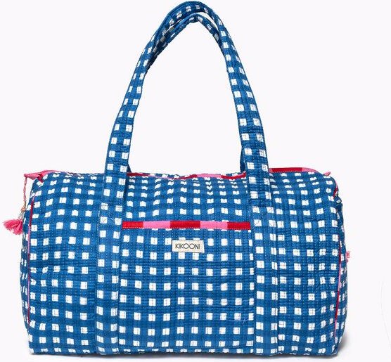 KIKOONI handgefertigte große Baumwolltasche "K. Shopper"