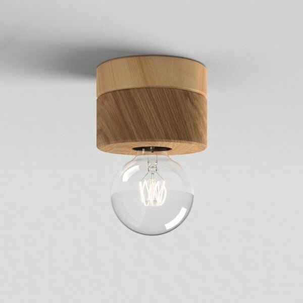 ALMUT von Wildheim Deckenlampe Eichenholz angesagte Pastelltöne skandinavisches Design