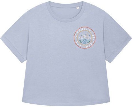 watapparel Oversize T-Shirt Frauen Adventure is out there
