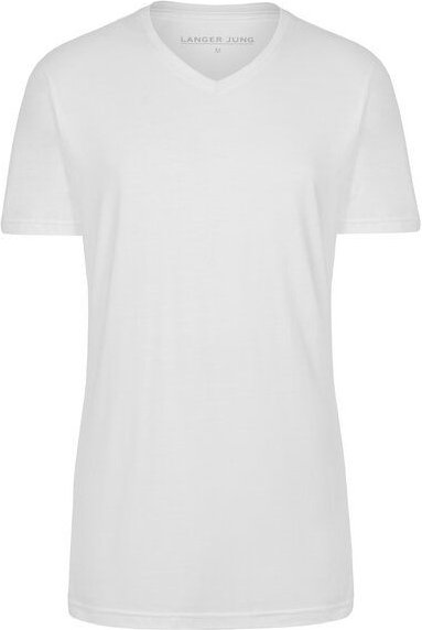 LANGER JUNG 2er Pack - T-Shirts extra lang mit V-Ausschnitt