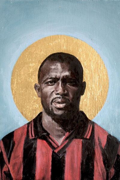 Photocircle Poster / Leinwandbild - George Weah