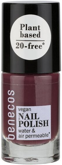 benecos 20FREE – veganer Nagellack – 5ml – wasser- und luftdurchlässig